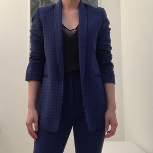 Sandro Blue Suit Blazer